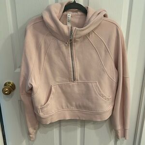 Scuba oversized half zip hoodie M/L